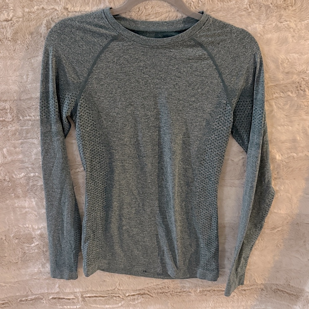 Salta Seamless Longsleeve Underscrub in Teal